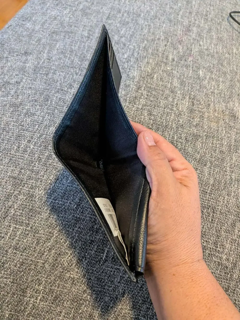 Columbia Slimfold Wallet Black Leather